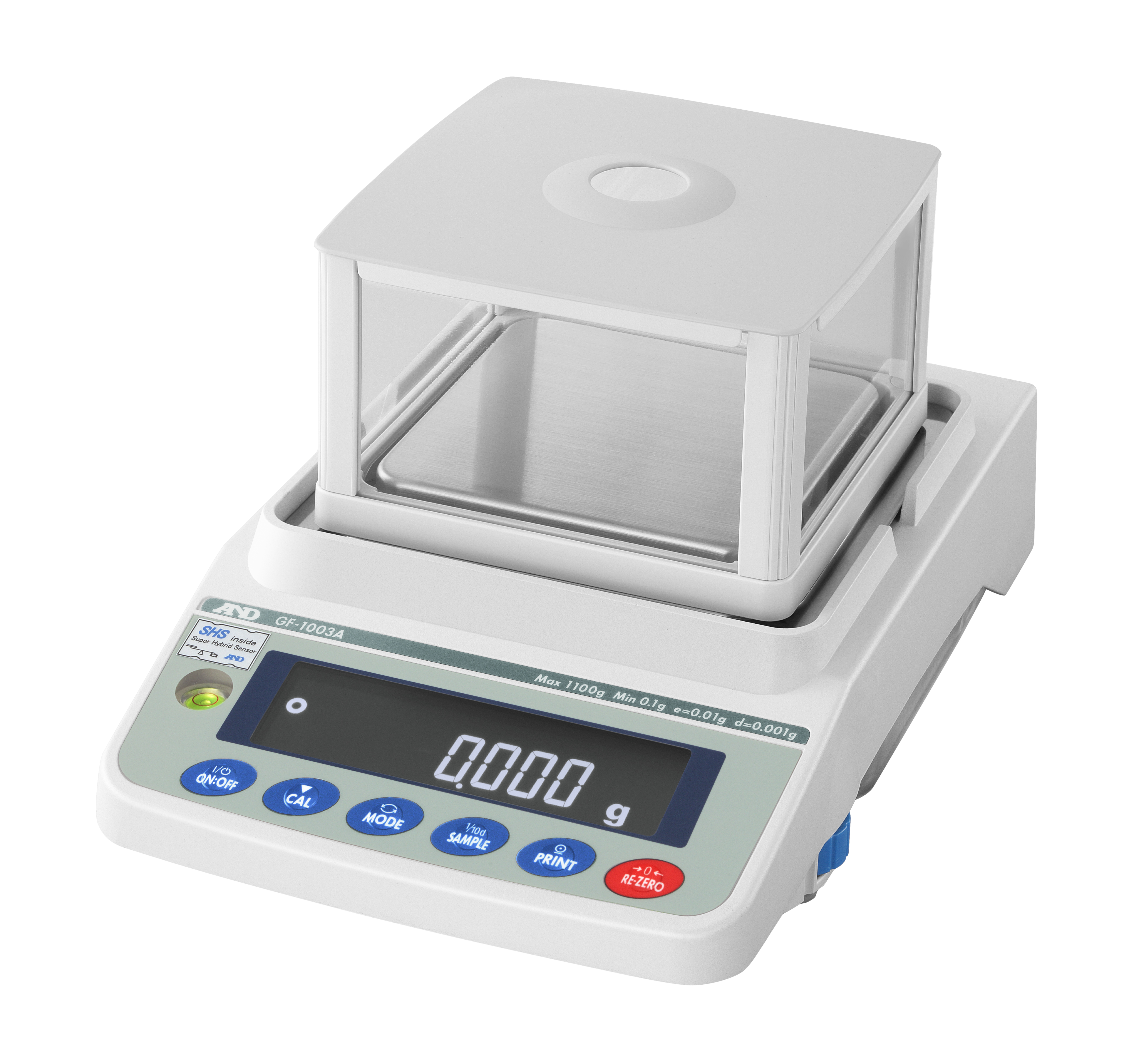 Apollo Analytical Balance with Internal Calibration A&D Weighing GX-124A 122 g 0.0001 g 5 Year Warranty 