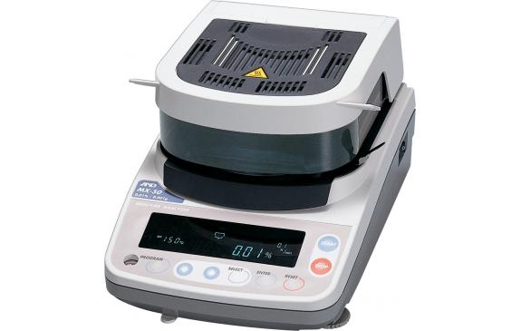 MX-50 Moisture Analyzer, 51g x 0.001g (0.01% Moisture Content