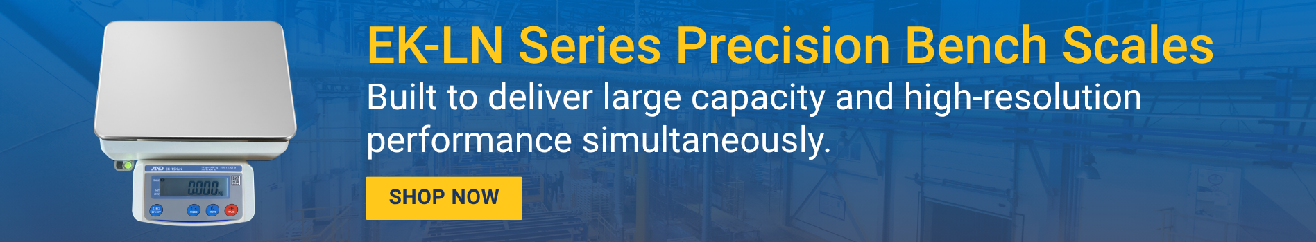 EK-LN High Capacity Bench Scales