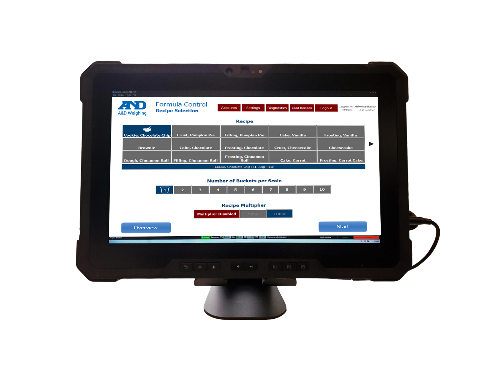 iTest Formula Control Batching Weighing software