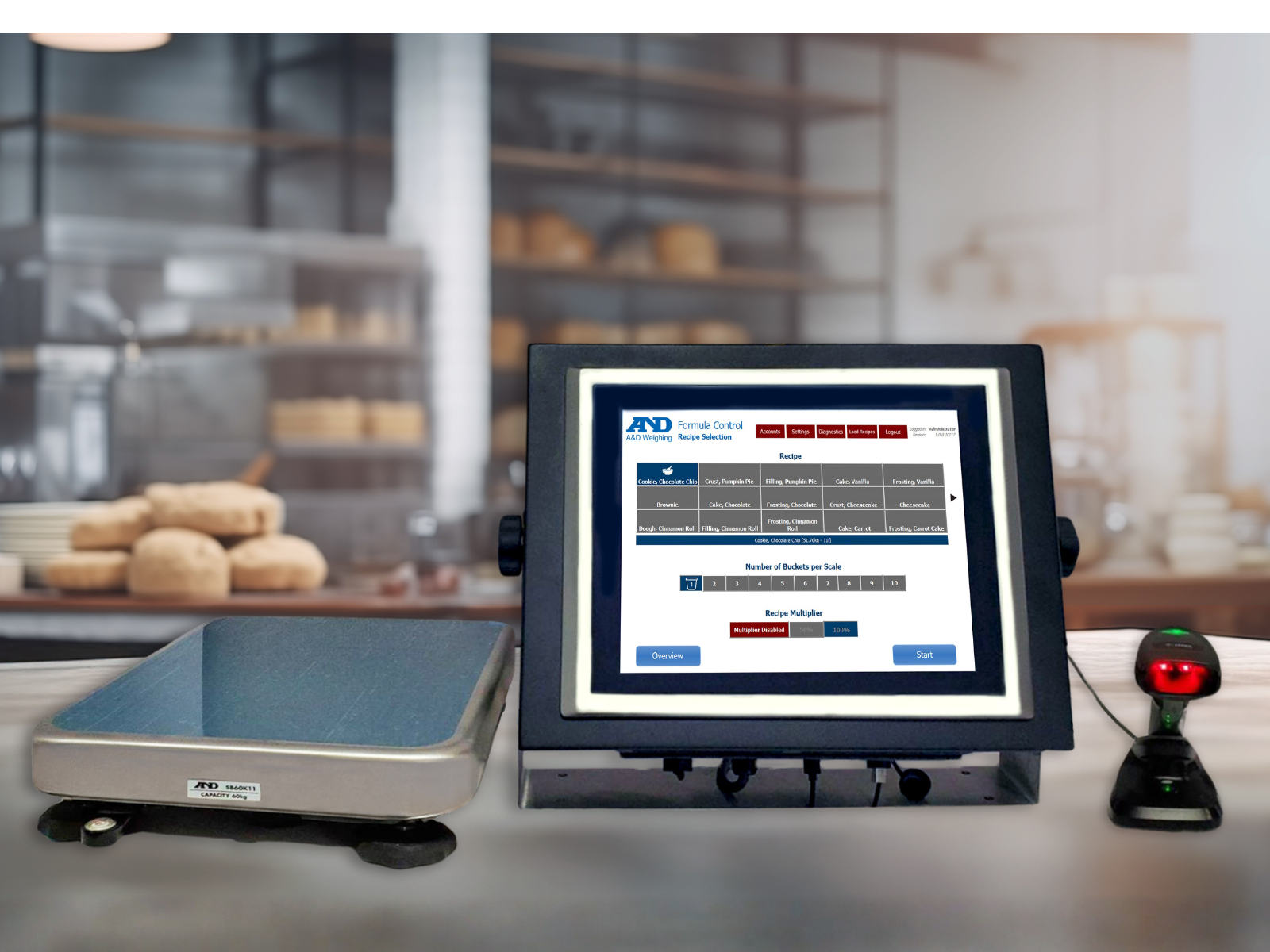 iTest Formula Control Batching Weighing system